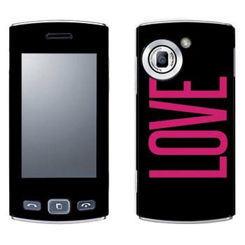   «Love»   LG GM360 Viewty Snap