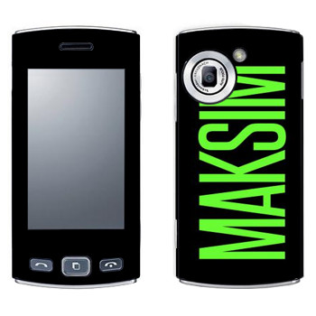   «Maksim»   LG GM360 Viewty Snap