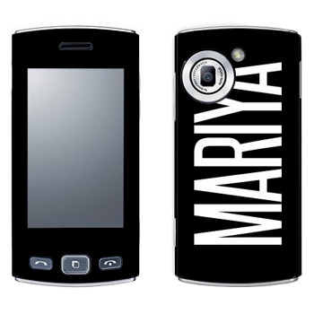   «Mariya»   LG GM360 Viewty Snap