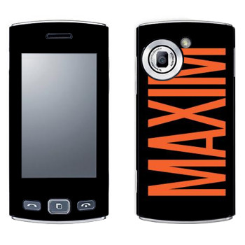   «Maxim»   LG GM360 Viewty Snap