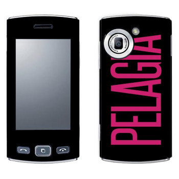   «Pelagia»   LG GM360 Viewty Snap