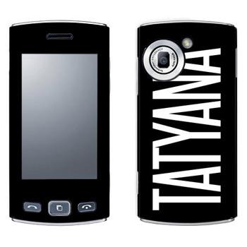   «Tatyana»   LG GM360 Viewty Snap