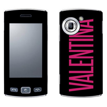   «Valentina»   LG GM360 Viewty Snap