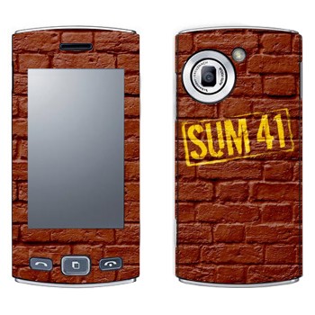   «- Sum 41»   LG GM360 Viewty Snap