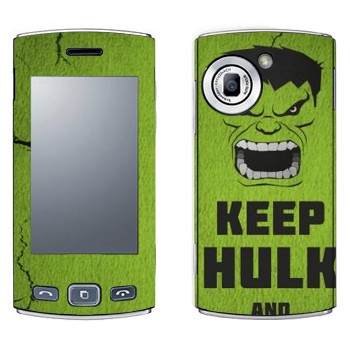   «Keep Hulk and»   LG GM360 Viewty Snap