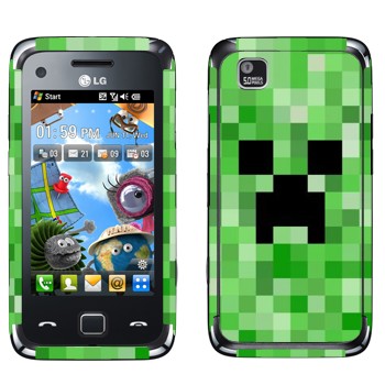   «Creeper face - Minecraft»   LG GM730