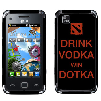   «Drink Vodka With Dotka»   LG GM730