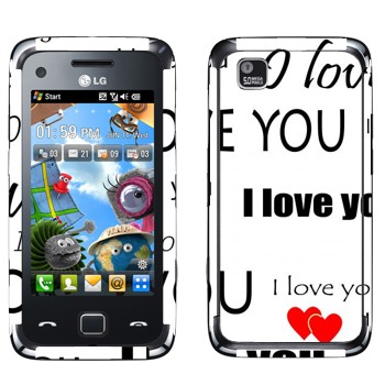   «I Love You -   »   LG GM730