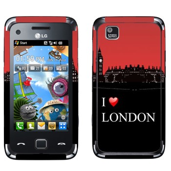   «I love London»   LG GM730