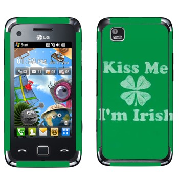   «Kiss me - I'm Irish»   LG GM730