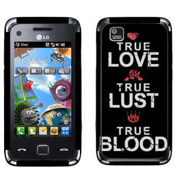   «True Love - True Lust - True Blood»   LG GM730