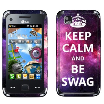   «Keep Calm and be SWAG»   LG GM730
