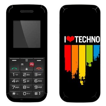   «I love techno»   LG GS107