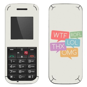   «WTF, ROFL, THX, LOL, OMG»   LG GS107