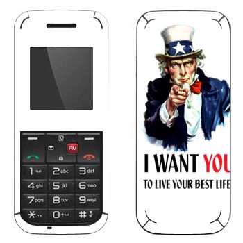   « : I want you!»   LG GS107