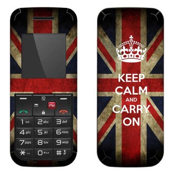   «Keep calm and carry on»   LG GS107