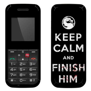   «Keep calm and Finish him Mortal Kombat»   LG GS107