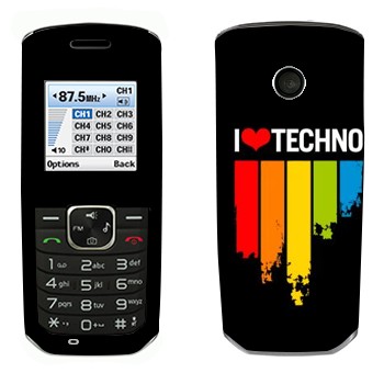   «I love techno»   LG GS155