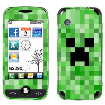   «Creeper face - Minecraft»   LG GS290 Cookie Fresh