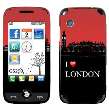   «I love London»   LG GS290 Cookie Fresh