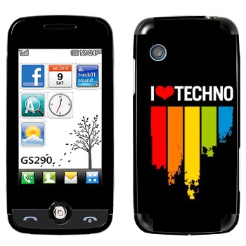   «I love techno»   LG GS290 Cookie Fresh