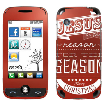   «Jesus is the reason for the season»   LG GS290 Cookie Fresh