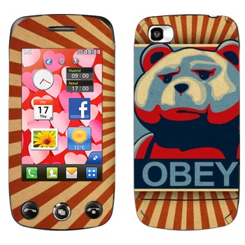   «  - OBEY»   LG GS500 Cookie Plus
