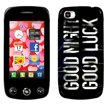   «Dying Light black logo»   LG GS500 Cookie Plus
