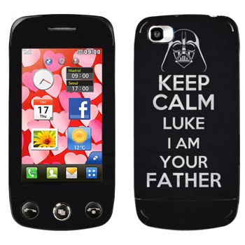   «Keep Calm Luke I am you father»   LG GS500 Cookie Plus