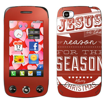   «Jesus is the reason for the season»   LG GS500 Cookie Plus