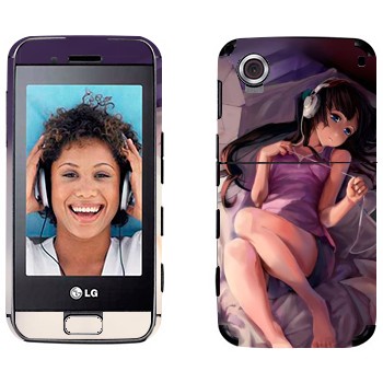   «  iPod - K-on»   LG GT400 Viewty Smile