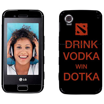   «Drink Vodka With Dotka»   LG GT400 Viewty Smile