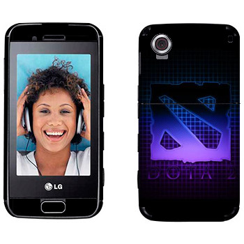   «Dota violet logo»   LG GT400 Viewty Smile