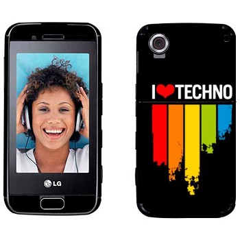   «I love techno»   LG GT400 Viewty Smile