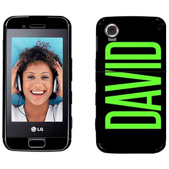   «David»   LG GT400 Viewty Smile