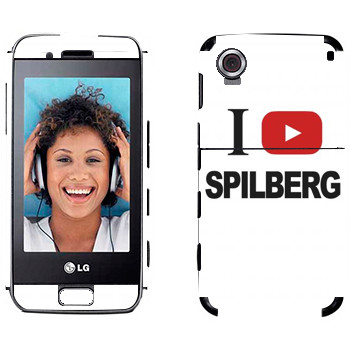   «I love Spilberg»   LG GT400 Viewty Smile