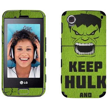   «Keep Hulk and»   LG GT400 Viewty Smile