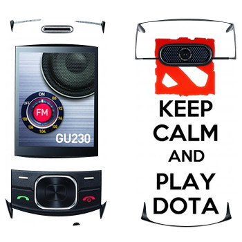  «Keep calm and Play DOTA»   LG GU230