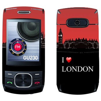   «I love London»   LG GU230