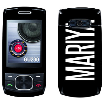   «Mariya»   LG GU230