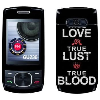   «True Love - True Lust - True Blood»   LG GU230