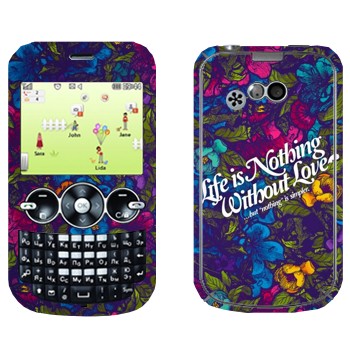   « Life is nothing without Love  »   LG GW300