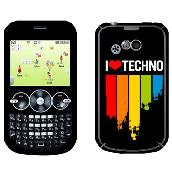   «I love techno»   LG GW300
