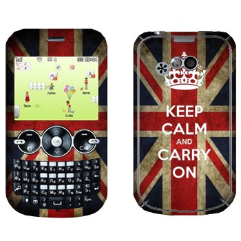   «Keep calm and carry on»   LG GW300