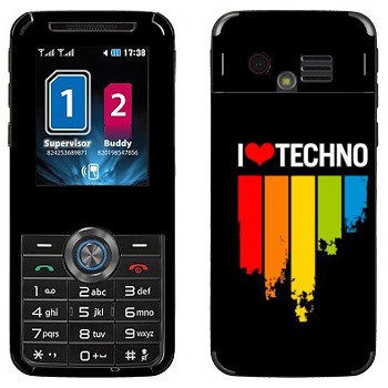   «I love techno»   LG GX200
