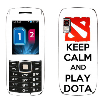  «Keep calm and Play DOTA»   LG GX300