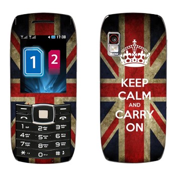   «Keep calm and carry on»   LG GX300