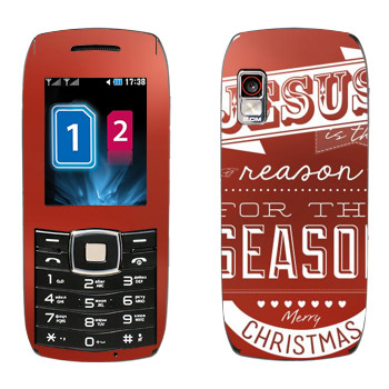   «Jesus is the reason for the season»   LG GX300