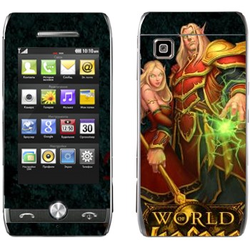   «Blood Elves  - World of Warcraft»   LG GX500