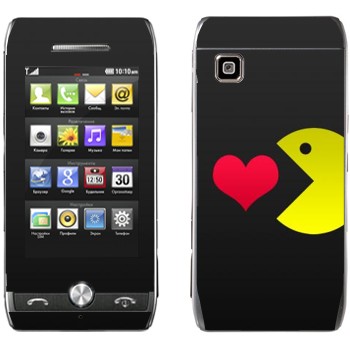   «I love Pacman»   LG GX500